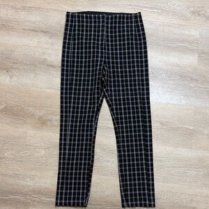 Black and White Checkered Pants
